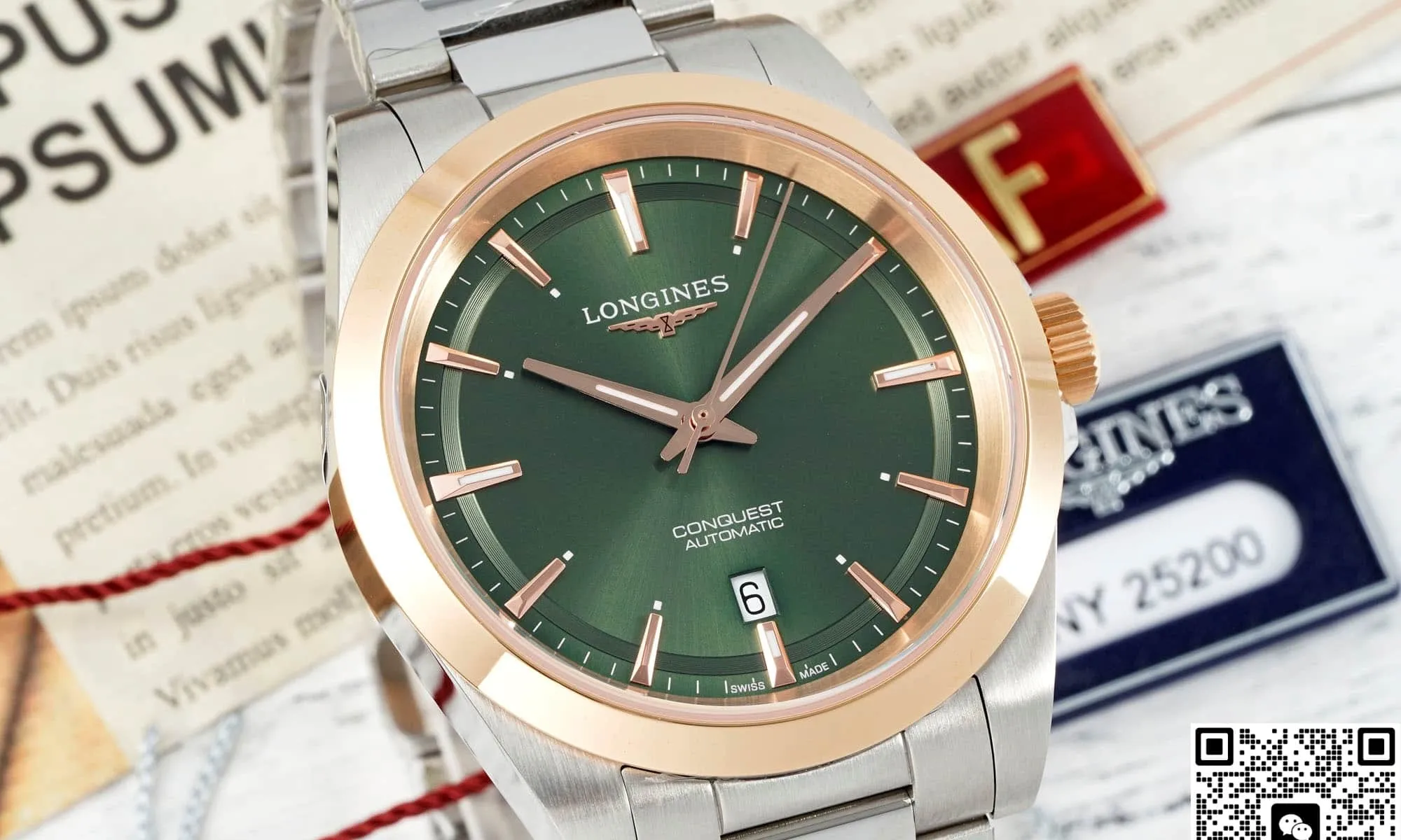 AF Factory Longines Concas L3.320.5.02.6 1:1 Best Edition Replica Watch